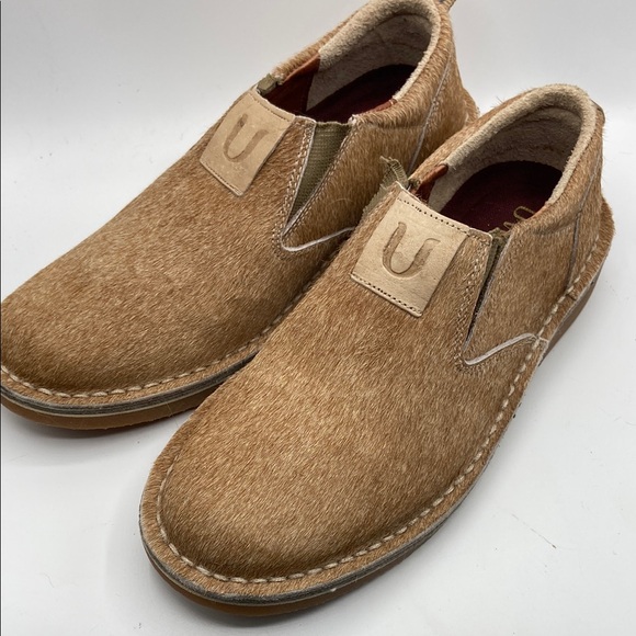 Slip-On Loafers Handcrafted Calf Hair Shoes Men’s 7.5 main image 7